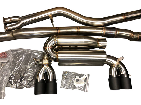 Active Autowerke - Signature Exhaust System includes Active F-Brace || F8x (M3/M4)