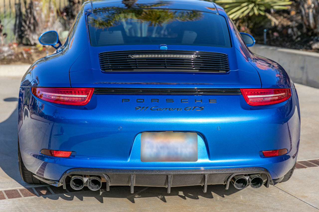 Rennline - Carbon Fiber Rear Diffuser || 991.1(C2/C2S/C4/C4S/GTS)