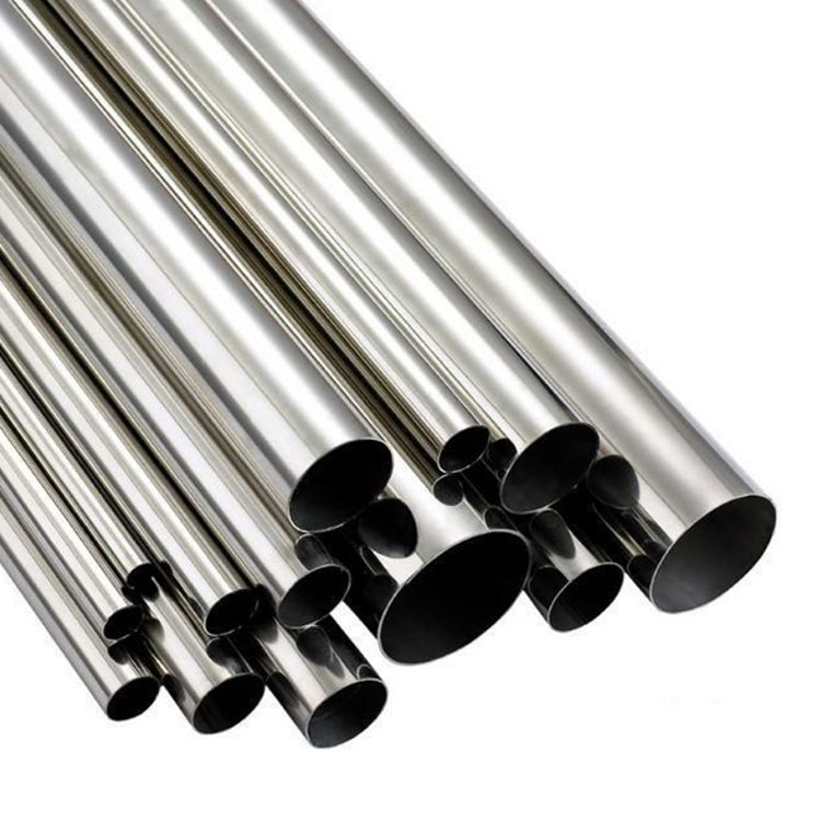 1.500" OD x 16ga (0.065") Round Tube - Brushed Finish - 304 Stainless - 4 Foot Length