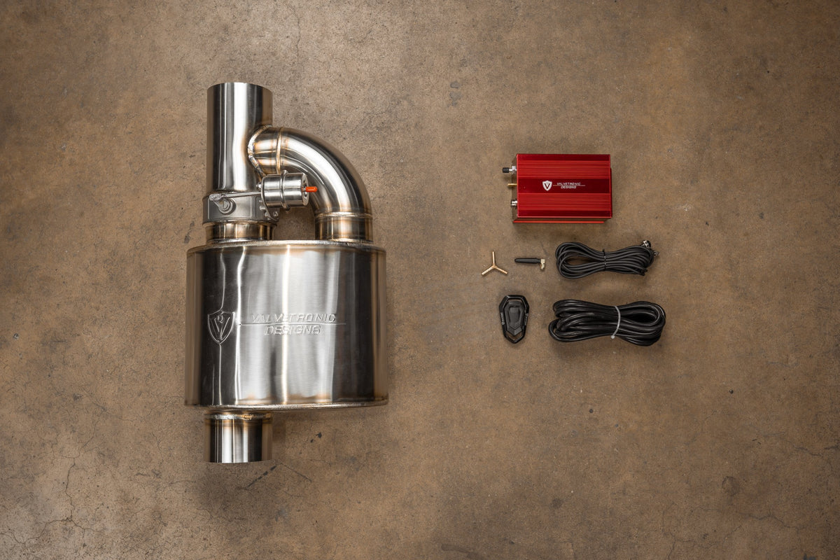 UNIVERSAL VALVED MUFFLER KIT