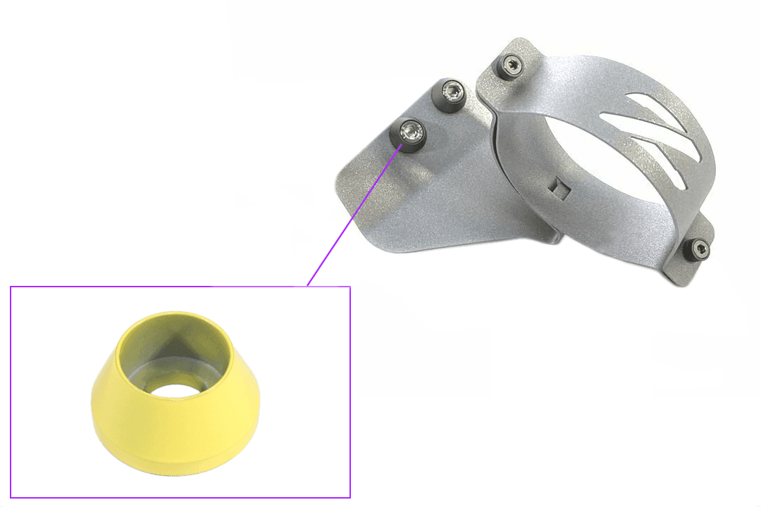 ZSPEC RHD Fuel Filter Bracket for Nissan Z32 300zx '90-96, Silver