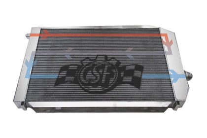 CSF - BMW B58/B48 Front Mount Triple-Pass Heat Exchanger w/Rock Guard
