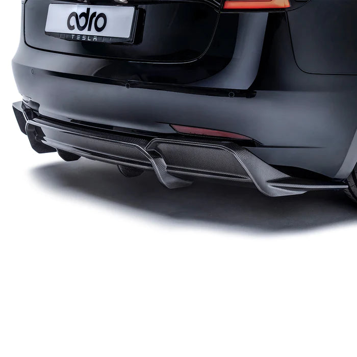Adro - Carbon Fiber Rear Diffuser || Model 3