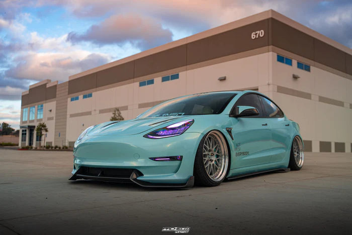 Adro - Carbon Fiber Front Lip || Model 3