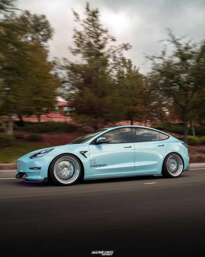 Adro - Carbon Fiber Side Skirt || Model 3