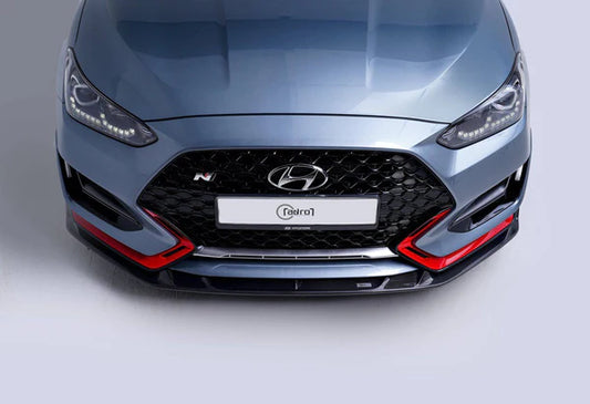 ADRO - Carbon Fiber Front Lip V2 || Veloster N (Type A)