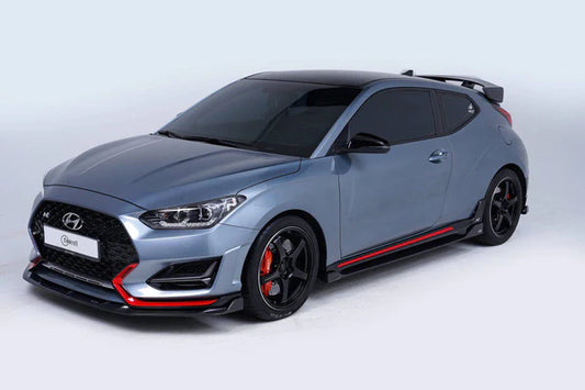 ADRO - Carbon Fiber Front Lip V2 || Veloster N (Type A)