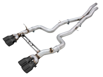 AWE - BMW F8X M3/M4 Track Edition Catback Exhaust - Diamond Black Tips