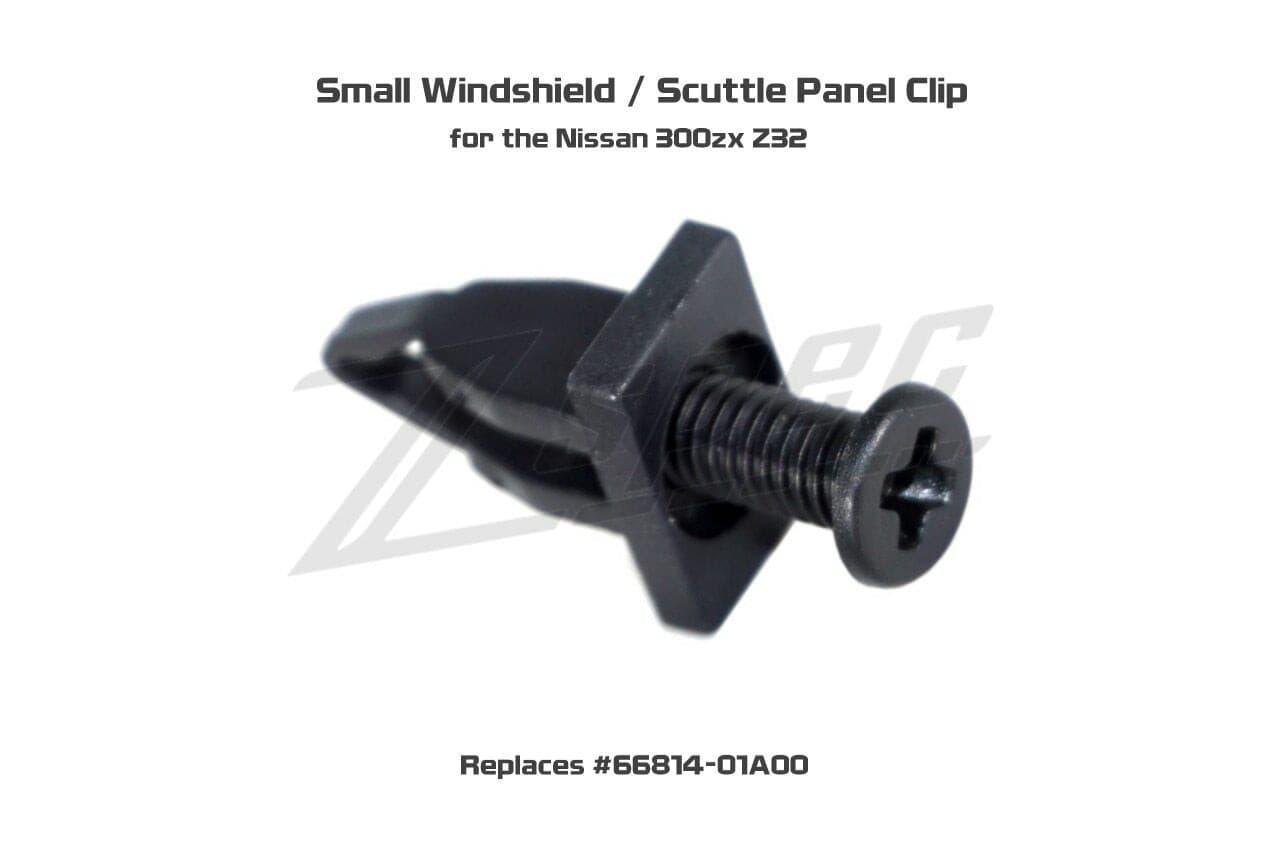 ZSPEC OEM-Style Cowl/Scuttle Panel Plastic Clip, Smaller, for '90-96 Nissan 300zx