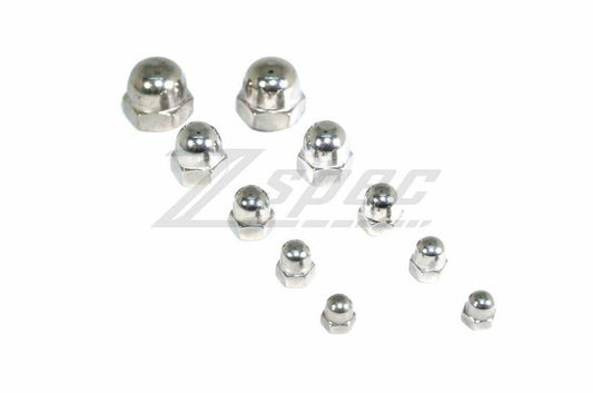 ZSPEC M4-0.7 Acorn Nuts, SUS304 Stainless Steel, 10-Pack