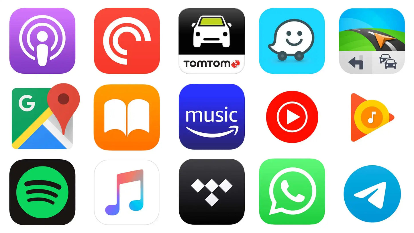 BMW F20, F22, F30, F31, F32, F33, F34, F36, F45, F80, F83, F82 M3 M4 (1, 2, 3 & 4 Series) CarPlay / Android Auto