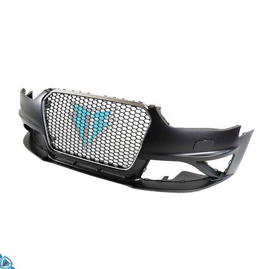 2013-2016 Audi A4 / S4 (B8.5) RS4 Style Polypropylene Front Bumper Conversion Kit | E3Tuning