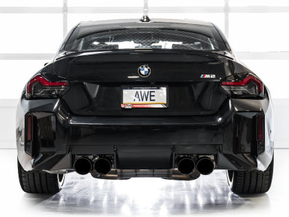 AWE - BMW G87 M2 Track Edition Exhaust - Diamond Black Tips