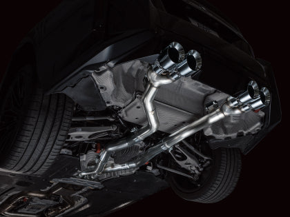 AWE - BMW G87 M2 Track Edition Exhaust - Chrome Silver Tips