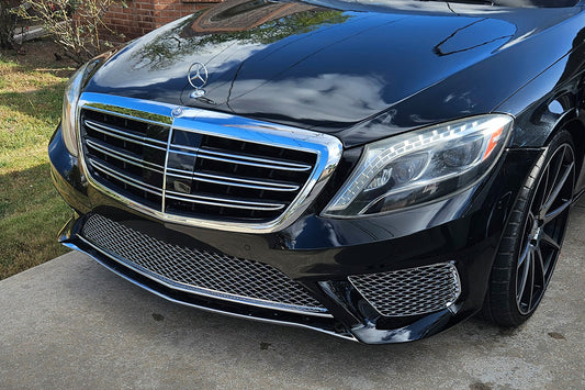 2014-2017 Mercedes Benz (W222) Pre-Facelift S-Class to S63 / S65 AMG Style Front Bumper Conversion Kit