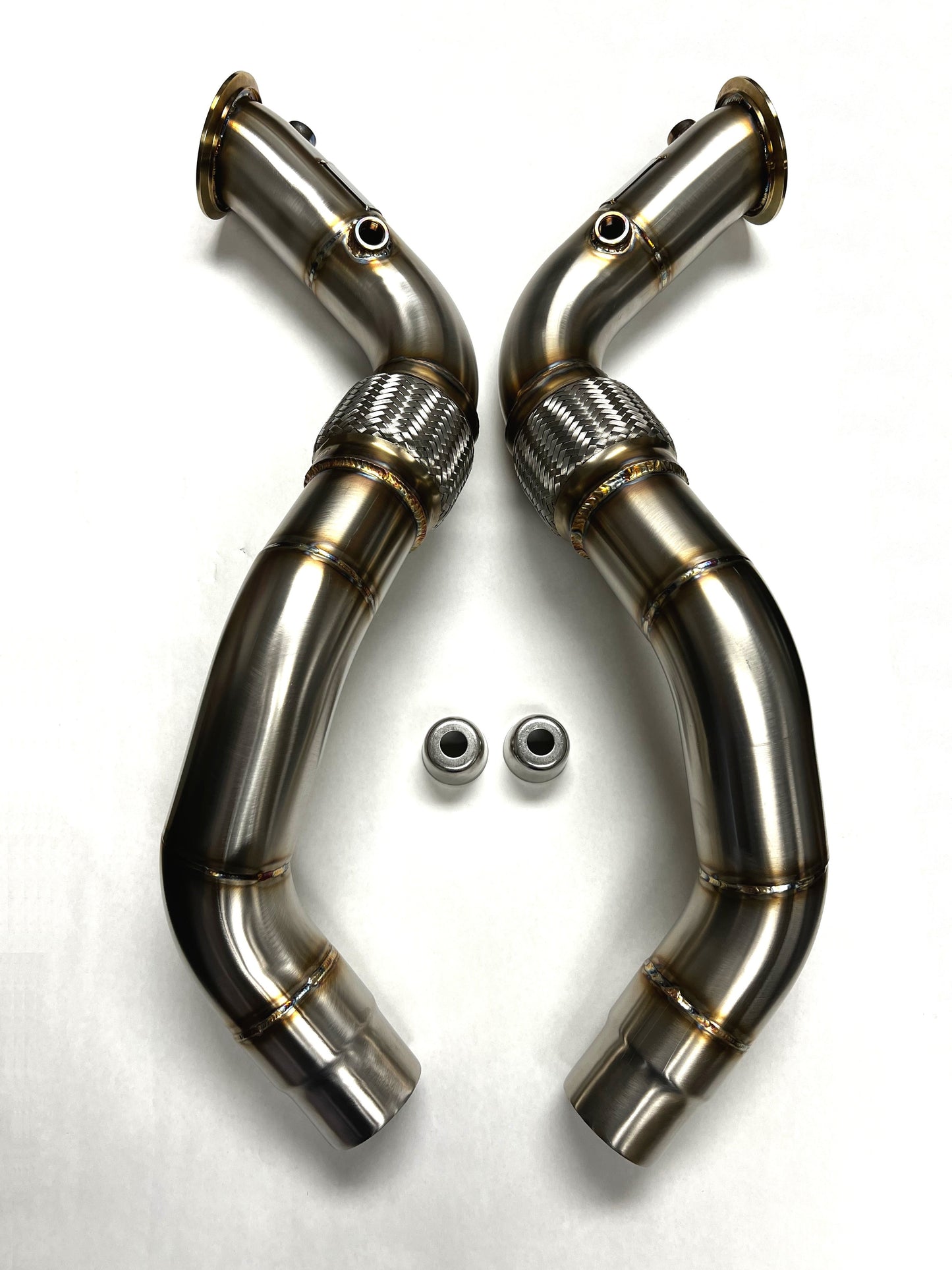 Competition Series Catless Downpipes for 2016-18 M550i/750i/B7 N63 Engine