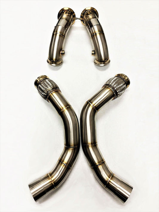 Competition Series Catless Downpipes 2019-23 X5M/X6M S63M Engine