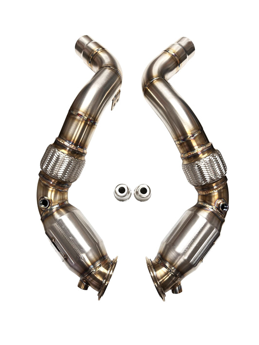 Sport Series High Flow Catted Downpipes for 2019+ M550i/750i/B7/M850i/B8/X5 M50i/X6 M50i/X7 M50i/XB7 N63 Engine