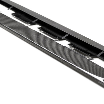 Seibon - Toyota GR Supra OEM-Style Carbon Fiber Side Skirts