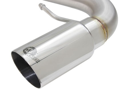 aFe - MACH Force XP SS-304 Polish Tip 3.0in-2.5in Diameter Cat Back Exhaust 11-13 BMW 335i (E90/E92)