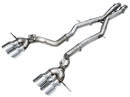 AWE - BMW G87 M2 Track Edition Exhaust - Chrome Silver Tips