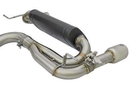 aFe - MACH Force-Xp 304 Stainless Steel Cat-Back Exhaust System w/Polished Tips || F3x N55