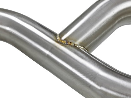 aFe - MACHForce XP 08-13 BMW 135i L6-2.0L N54/N55 3in. 304 SS Axle-Back Exhaust w/Black Tips