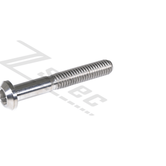ZSPEC M6-1.0x40mm Dress Up BoltĀ® Fastener, Angled Head, Titanium Grade-5, Per Each