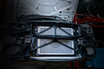 CSF - BMW F8X M3/M4 Front Mount Heat Exchanger w/ Rock Guard
