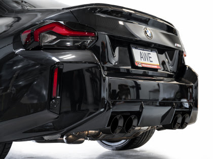 AWE - BMW G87 M2 Track Edition Exhaust - Diamond Black Tips
