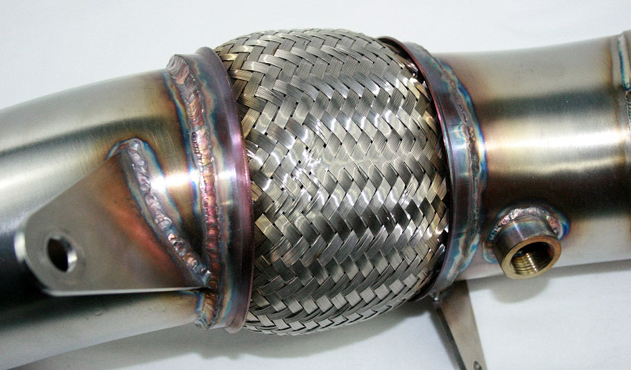 Sports Series 4" High Flow Catted Downpipe for the 5/6/7 Series N55 (6 Cylinder) Engine