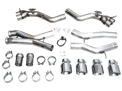 AWE - BMW G87 M2 Track Edition Exhaust - Chrome Silver Tips