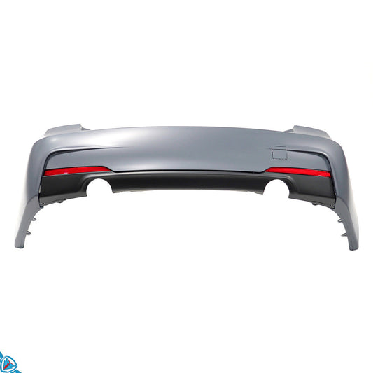 2012-2018 BMW 3 Series (F30) M Sport Style Polypropylene Rear Bumper Conversion Kit | E3Tuning