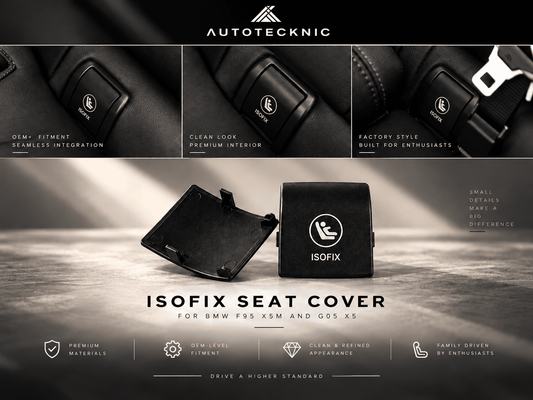 AutoTecknic ISOFIX Child Seat Anchor Cover - BMW G05 X5 | F95 X5M