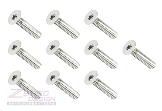 ZSPEC M4-0.7x20mm Fasteners, FHSC, Stainless Steel SUS304, 10-Pack