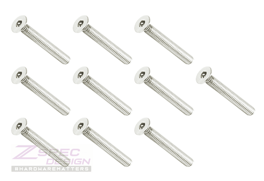 ZSPEC M4-0.7x30mm Fasteners, FHSC, Stainless Steel SUS304, 10-Pack
