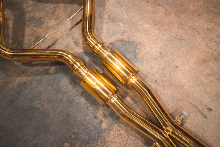 Valvetronic - V2 Vavled Race Exhaust System (Gold) || E9X (M3)