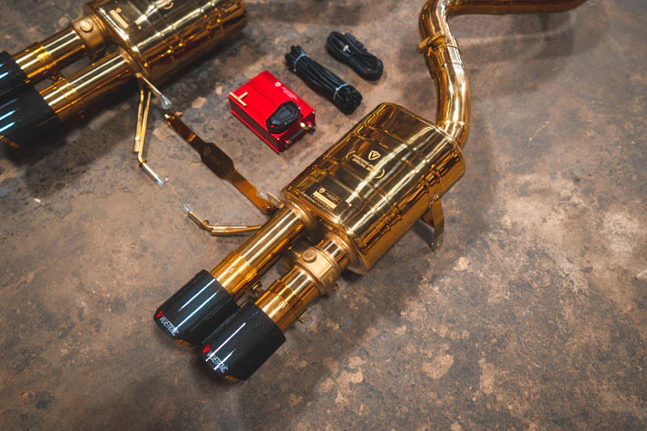 Valvetronic - V2 Vavled Race Exhaust System (Gold) || E9X (M3)