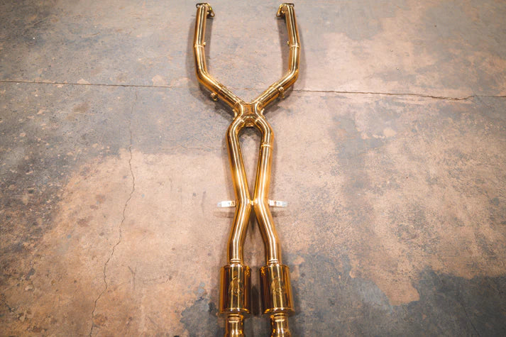 Valvetronic - V2 Vavled Race Exhaust System (Gold) || E9X (M3)