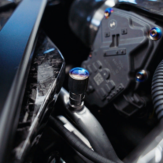 JDC Titanium A/C Cap Replacement Set (A90/A91 Supra)