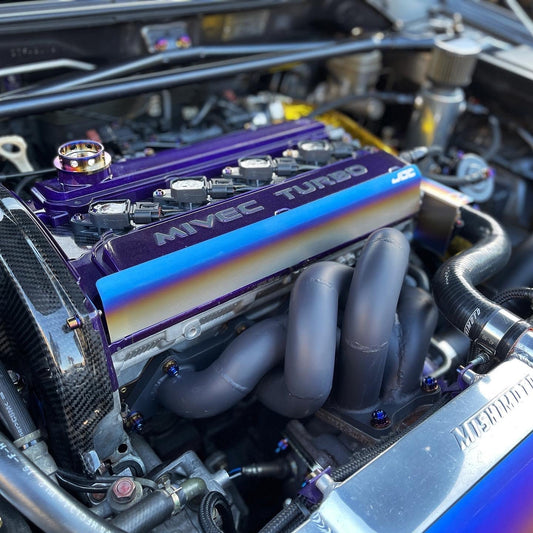 JDC Titanium Valve Cover Heat Shield (Evo 4-9)