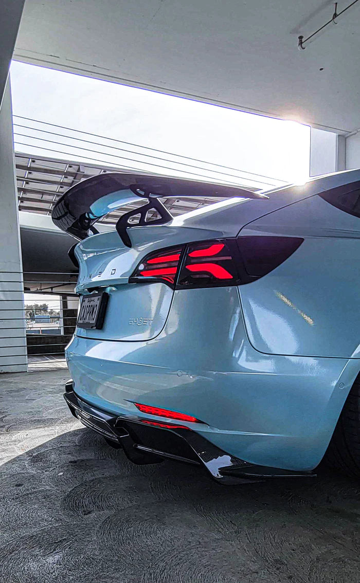 Adro - Carbon Fiber Swan Neck Wing || Model 3