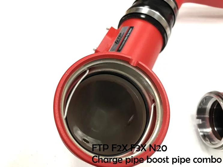 OPEN BOX (RED) FTP Charge Pipe & Boost Pipe || F2x/F3x (N20/N26)