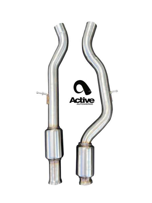 Active Autowerke - Mid pipe with Active F- Brace || F8X (M3/M4)
