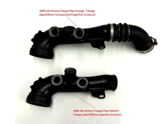 Charge Pipe Kit for 2009-10 (Long Version) 135i/335i/1M N54 Engine (HKS BOV)