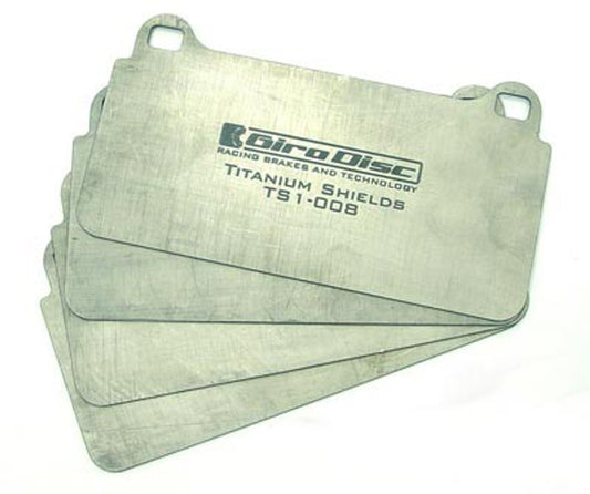 GiroDisc - Titanium Pad Shields for Front 1382/1405 || S550
