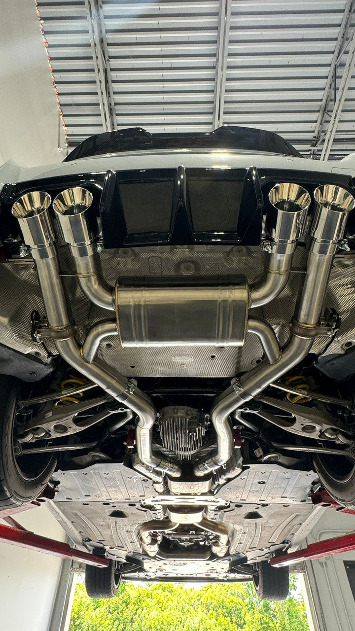 MAD - BMW M2 G87 S58 Axle Back Exhaust