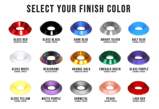 ZSPEC "Stage 2" Dress Up BoltsĀ® Fastener Kit for Ford Focus RS & ST, Stainless & Billet