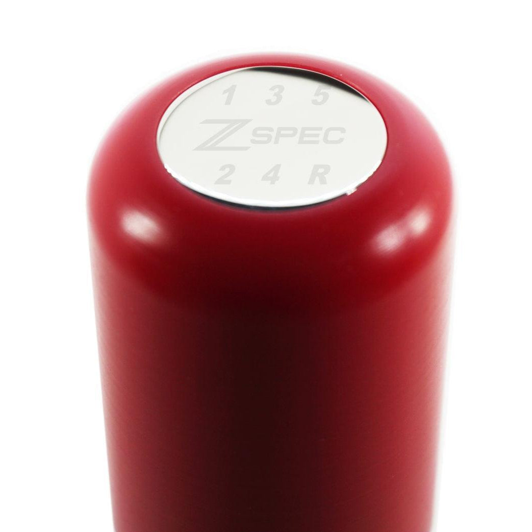 ZSPEC Shift Knob, M12-1.25, Delrin & Stainless, 5-Speed Shift Pattern Coin