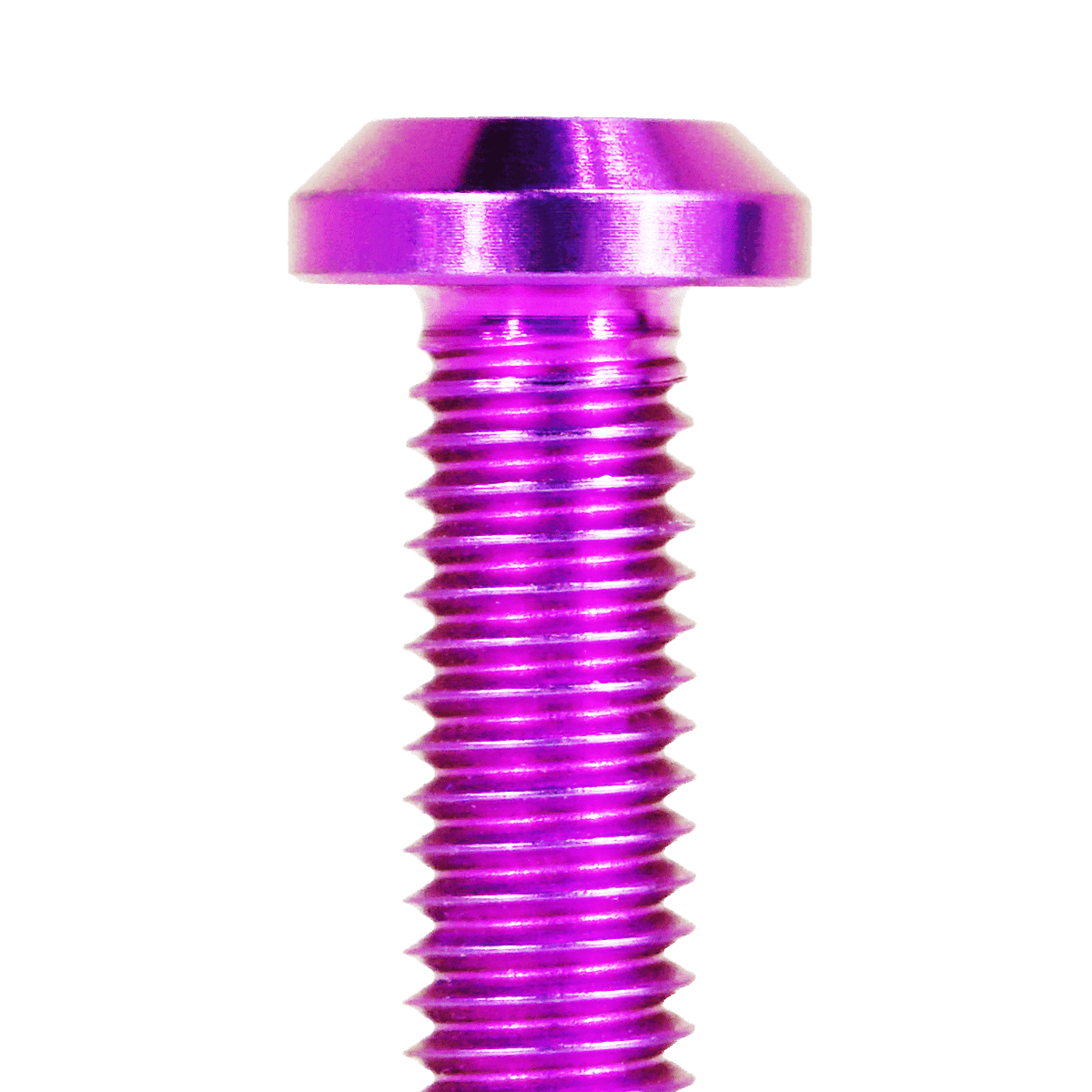 ZSPEC M6-1.0x12mm Dress Up BoltĀ® Fastener, Angled Head, Titanium Grade-5, Per Each